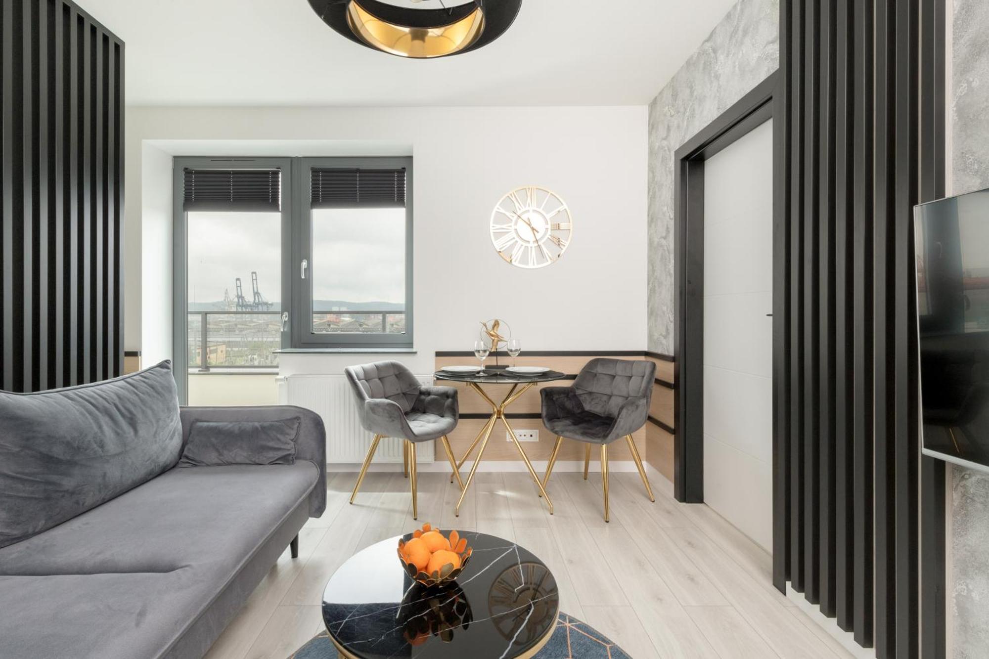 Apartport Wyjatkowe Apartamenty Z Widokiem Na Port W Gdyni By Noclegi Renters Gdynia Dış mekan fotoğraf